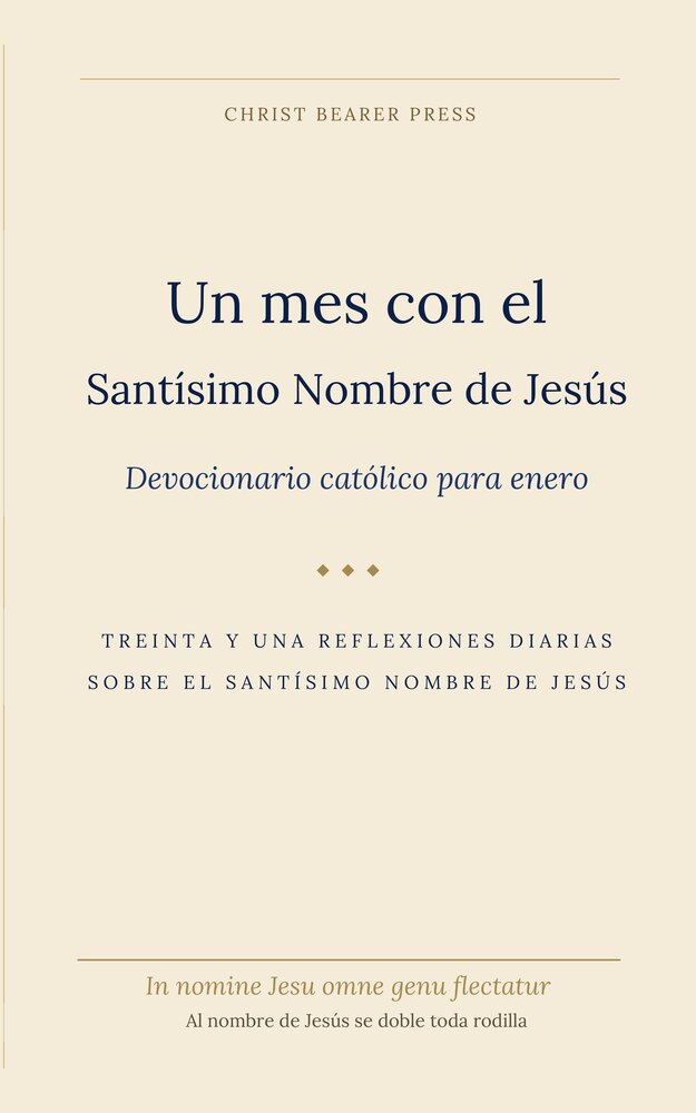 Un mes con el Santísimo Nombre de Jesús